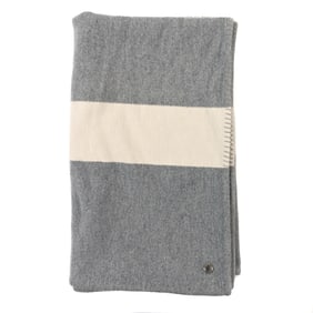 Hermes Wool Cashmere Avoine Blanket Craie