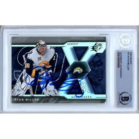 ryan miller buffalo sabres signed 2007-08