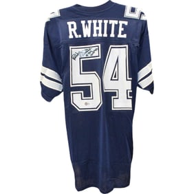 randy white signed dallas cowboys russell