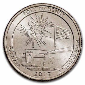 2013-P ATB Quarter Ft. McHenry National