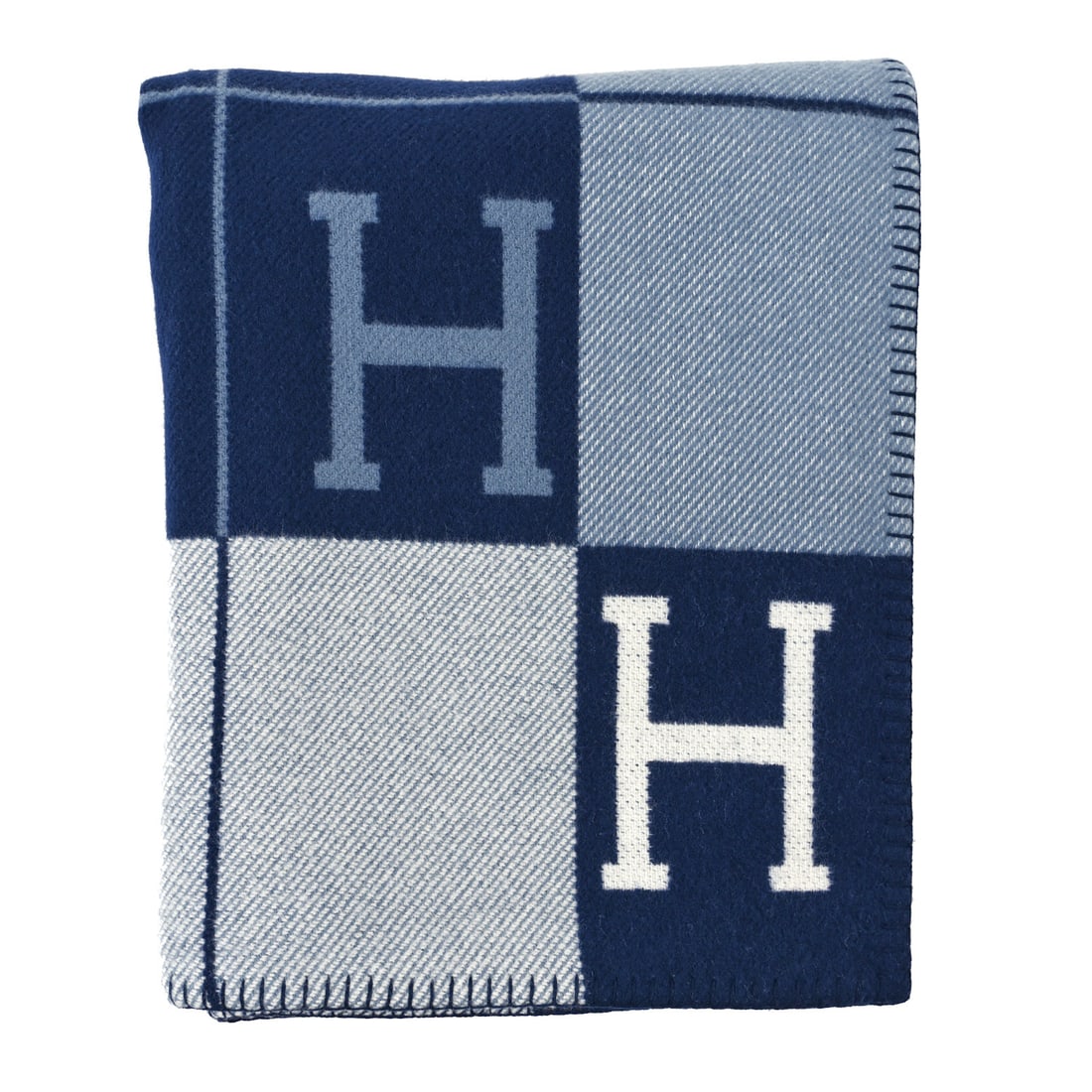 Hermes Wool Cashmere Avalon III Blanket: Hermes Wool Cashmere Avalon III Blanket Ecru Caban Brand: HERMES Condition: Excellent Condition Details: Exterior: Pilling, , Box Length: 55 in Height: 68 in SKU no: RBJ1622651 , Box