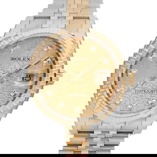 Rolex Datejust 36mm Steel Champagne Diamond: Rolex Datejust 36mm Steel Champagne Diamond Dial Automatic Mens Watch 116233 Creator: Rolex Design: Datejust Watch Datejust Collection Case Material: Steel Weight: 135.7 g Strap Material: Stainless St