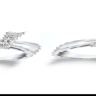 Natural 0.25 CTW Diamond Solitaire Ring 14K White Gold: Natural 0.25 CTW Diamond Solitaire Ring 14K White Gold Item No: RPC025-EE31 Metal: 14k White Gold Setting: 4-Prong Origin: Handcrafted in the USA DIAMOND INFORMATION Number of Diamonds: 1