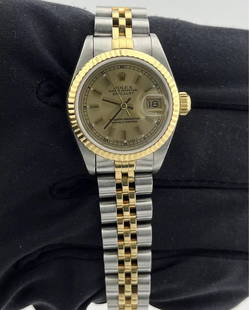 Rolex Datejust Automatic Steel Yellow Gold: Rolex Datejust Automatic Steel Yellow Gold Ladies Jubilee Bracelet Watch 69173 Creator: Rolex Case Material: Yellow Gold, Steel Strap Material: Stainless Steel, Gold Case Shape: Round Movement: Automa