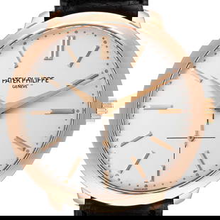 Patek Philippe Calatrava Rose Gold Silver: Patek Philippe Calatrava Rose Gold Silver Dial Mens Watch 5123 5123R SKU no: RBJ39654 Brand: Patek Philippe Model Name: Patek Philippe Calatrava Rose Gold Silver Dial Mens Watch 5123 5123R 