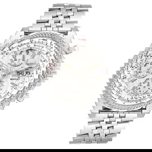 Breitling Bentley Motors GT White Dial: Breitling Bentley Motors GT White Dial Chronograph Steel Mens Watch A13362 SKU no: RBJ66529 Brand: Breitling Model Name: Breitling Bentley Motors GT White Dial Chronograph Steel Mens Watch A13362 Mode