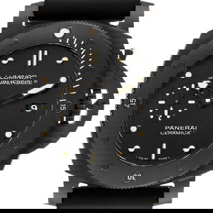 Panerai Luminor Submersible 1950 Ceramica Mens: Panerai Luminor Submersible 1950 Ceramica Mens Watch PAM00508 Box Papers SKU no: RBJ54101 Brand: Panerai Model Name: Panerai Luminor Submersible 1950 Ceramica Mens Watch PAM00508 Box Papers Model Numb