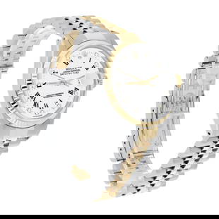 Rolex Datejust 36mm Two Tone White: Rolex Datejust 36mm Two Tone White Diamond Dial Jubilee 16233 Circa 1989 Creator: Rolex Design: Datejust Watch Datejust Collection Case Material: Gold, Stainless Steel Strap Material: Stainless Steel,