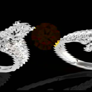 1.75 ctw Certified SI/I Fancy Intense Yellow Diamond Ring 10k White Gold: 1.75 ctw Certified SI/I Fancy Intense Yellow Diamond Ring 10k White Gold Item: Diamond Wedding RingTotal Gem weight: 1.75 carats Metal: Solid 10k White Gold Gold Product Weight: Approx. 4.5