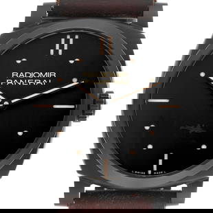 Panerai Radiomir 1940 47mm 3 Day: Panerai Radiomir 1940 47mm 3 Day Ceramic Mens Watch PAM00577 Box Paper SKU no: RBJ67229 Brand: Panerai Model Name: Panerai Radiomir 1940 47mm 3 Day Ceramic Mens Watch PAM00577 Box Paper Model Number: