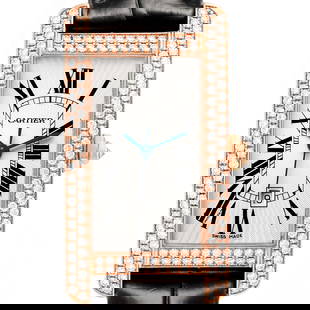 Cartier Tank Americaine Midsize Rose Gold: Cartier Tank Americaine Midsize Rose Gold Diamond Ladies Watch WB704751 SKU no: RBJ64893 Brand: Cartier Model Name: Cartier Tank Americaine Midsize Rose Gold Diamond Ladies Watch WB704751 Model Number