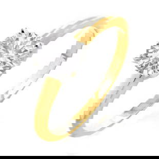 1.0 ctw Certified VS/SI Diamond Solitaire Ring 2-Tone 14k 2-Tone Gold: 1.0 ctw Certified VS/SI Diamond Solitaire Ring 2-Tone 14k 2-Tone Gold Item: Diamond Wedding RingTotal Gem weight: 1 carats Metal: Solid 14k 2-Tone Gold Gold Product Weight: Approx. 3.2 grams 