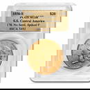 1856-S $20 Liberty Gold SS Central
