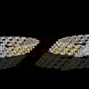 20.93 ctw Citrine & Diamond Bracelet 14K White Gold: 20.93 ctw Citrine & Diamond Bracelet 14K White Gold Item: Citrine BraceletTotal Gem weight: 20.93 carats Metal: Solid 14K White Gold Gold Product Weight: Approx. 28.5 grams Jewelry Note: