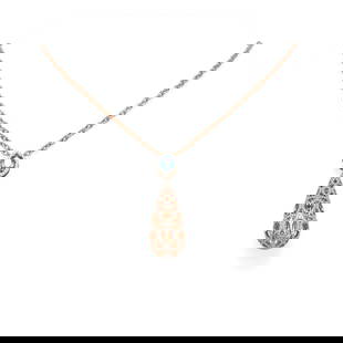 3.64 ctw Tanzanite & Diamond Necklace 18K Rose Gold: 3.64 ctw Tanzanite & Diamond Necklace 18K Rose Gold Item: Tanzanite NecklaceTotal Gem weight: 3.64 carats Metal: Solid 18K Rose Gold Gold Product Weight: Approx. 10.6 grams Jewelry Note: