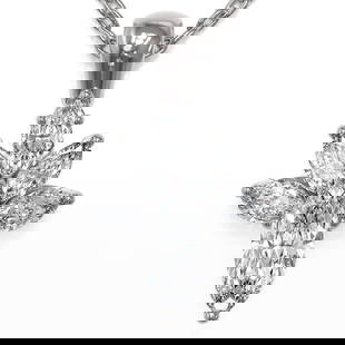 1.5 ctw Marquise Cut Diamond Designer Necklace 18K White Gold: 1.5 ctw Marquise Cut Diamond Designer Necklace 18K White Gold Item: Diamond NecklaceTotal Gem weight: 1.5 carats Metal: Solid 18K White Gold Gold Product Weight: Approx. 3.3 grams Jewelry Note: