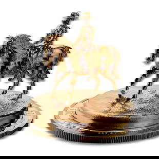 2020 Canada 10 oz Silver Sculpture: 2020 Canada 10 oz Silver Sculpture Coin The RCMP Musical Ride SKU no: RBJ218460 Year: 2020 Grade: Proof Grade Service: None Denomination: $50 Mint Mark: RCM (Not Shown) Metal
