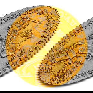 1763 Netherlands Gold 14 Gulden MS-61: 1763 Netherlands Gold 14 Gulden MS-61 NGC (Utrecht) SKU no: RBJ311900 Year: 1763 Grade: MS-61 Grade Service: NGC Denomination: 14 Gulden Mint Mark: None Metal Content: 0.2928