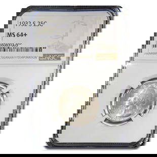 1932-S Washington Quarter MS-64+ NGC: 1932-S Washington Quarter MS-64+ NGC SKU no: RBJ243908 Year: 1932 Grade Service: NGC Denomination: 25 Cents Metal Content: 0.1808 troy oz Purity: .900 Diameter: 24.3 mm Guideli