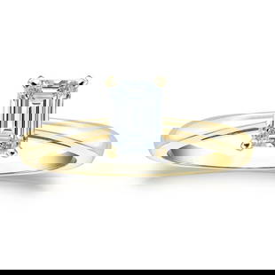 Natural 0.50 CTW Diamond Solitaire Ring 18K Yellow Gold: Natural 0.50 CTW Diamond Solitaire Ring 18K Yellow Gold Item No: REM050-AA32 Metal: 18K Yellow Gold Setting: 4-Prong Origin: Handcrafted in the USA DIAMOND INFORMATION Number of Diamonds: