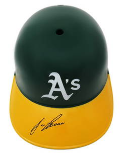jose canseco signed oakland a's full: jose canseco signed oakland a's full size batting helmet - schwartz JOSE CANSECO Signed Oakland A's Full Size Batting Helmet - SCHWARTZ SKU no: RBJ8026923565144 Guidelines for Bidding We recommend for