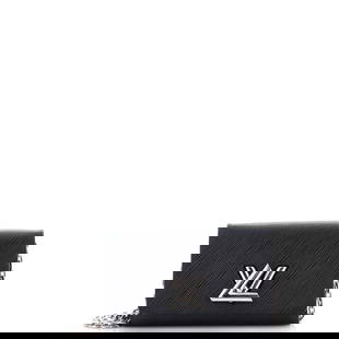 Louis Vuitton Twist Chain Wallet Epi: Louis Vuitton Twist Chain Wallet Epi Leather Exterior Color: Black Interior Color: Black Exterior Material: Leather Interior Material: Leather Hardware Color: Silver Accessories: No