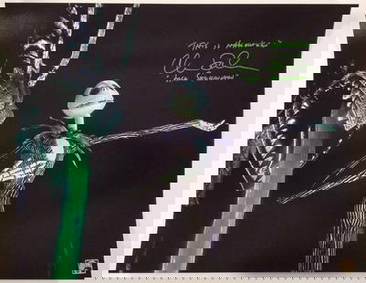 chris sarandon signed 16x20 photo #1: chris sarandon signed 16x20 photo #1 voice of jack skellington oc nightmare COA Chris Sarandon signed 16x20 Photo #1 Voice of Jack Skellington~ OC Nightmare COA SKU no: RBJ8126095982680 Guidelines for