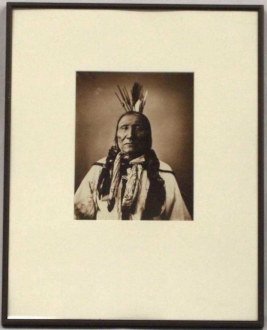 Photographic Print of Long Dog by D.F. Barry: Photographic Print of Long Dog by D.F. Barry Photographers, Plate 7, Sequence No. 97/150, comes with provenance on back signed by Paul Harbaugh of Primitive Art & Photography and by a member of the We