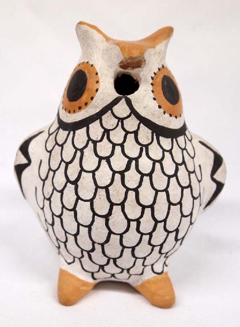 Vintage Acoma Pottery Owl by R. H. Torivio (1 of 3)