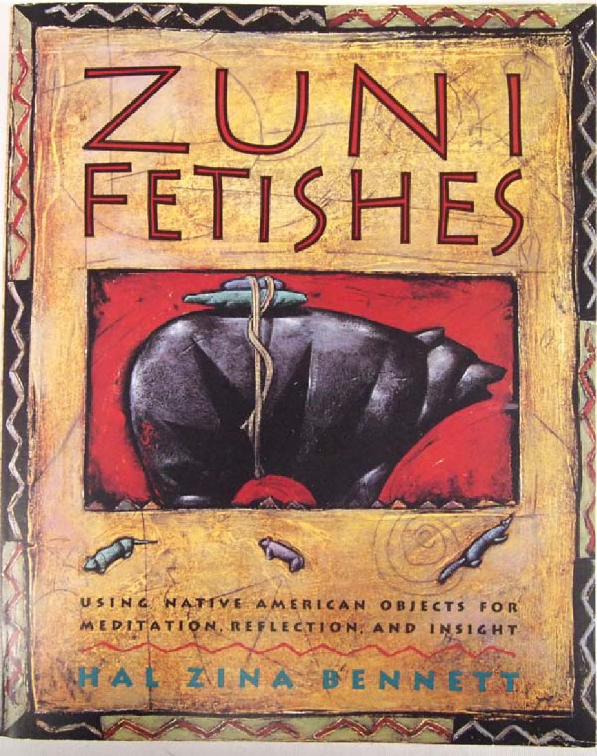 1993 Zuni Fetishes by Hal Zina Bennett, Softback (1 of 4)