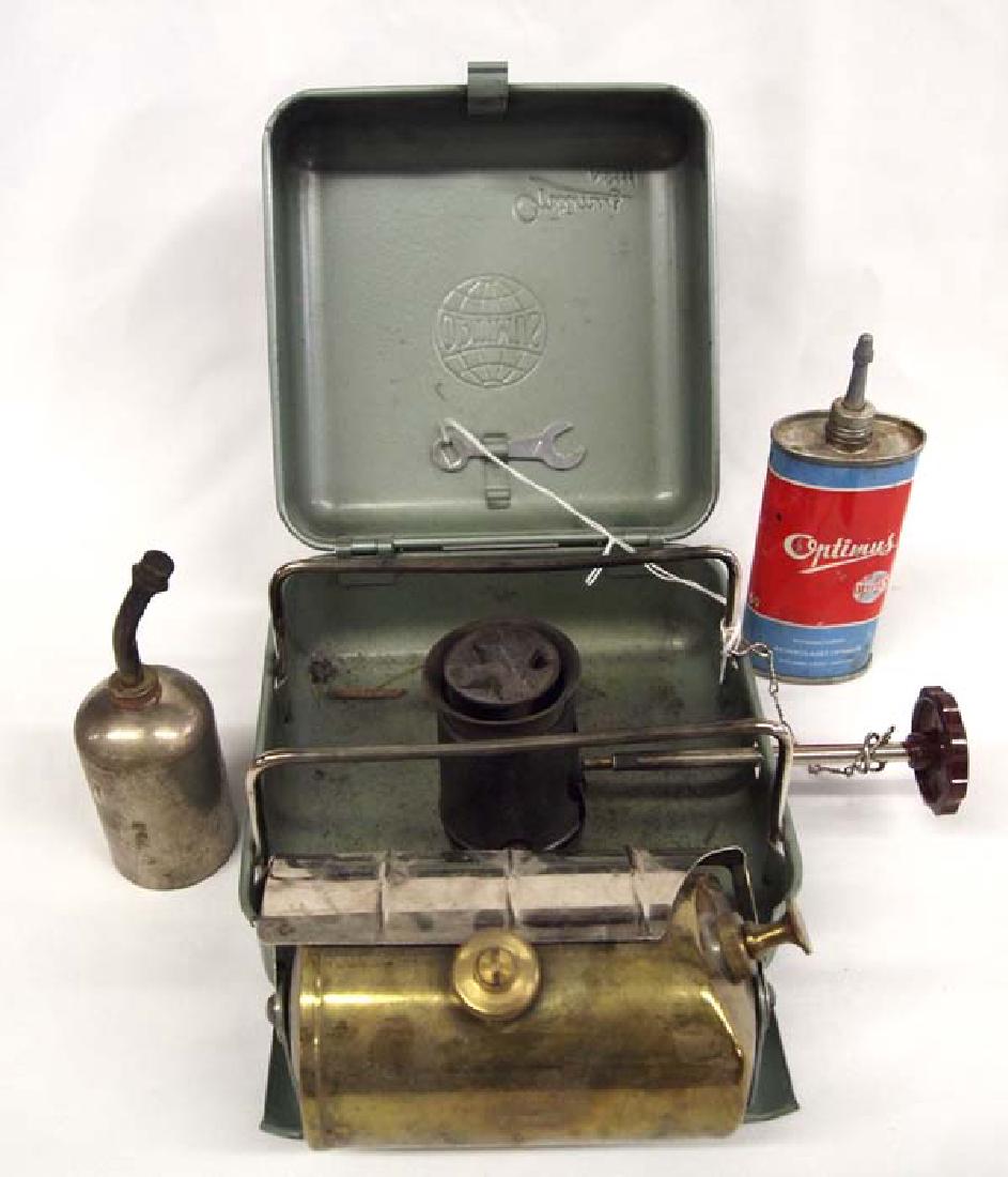 Vintage Swedish Optimus Gas Camp Stove (1 of 4)