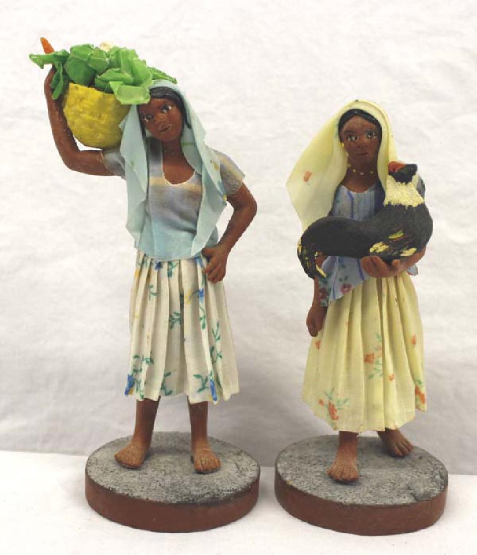 2 Rare Mexican Wax Dolls (1 of 2)