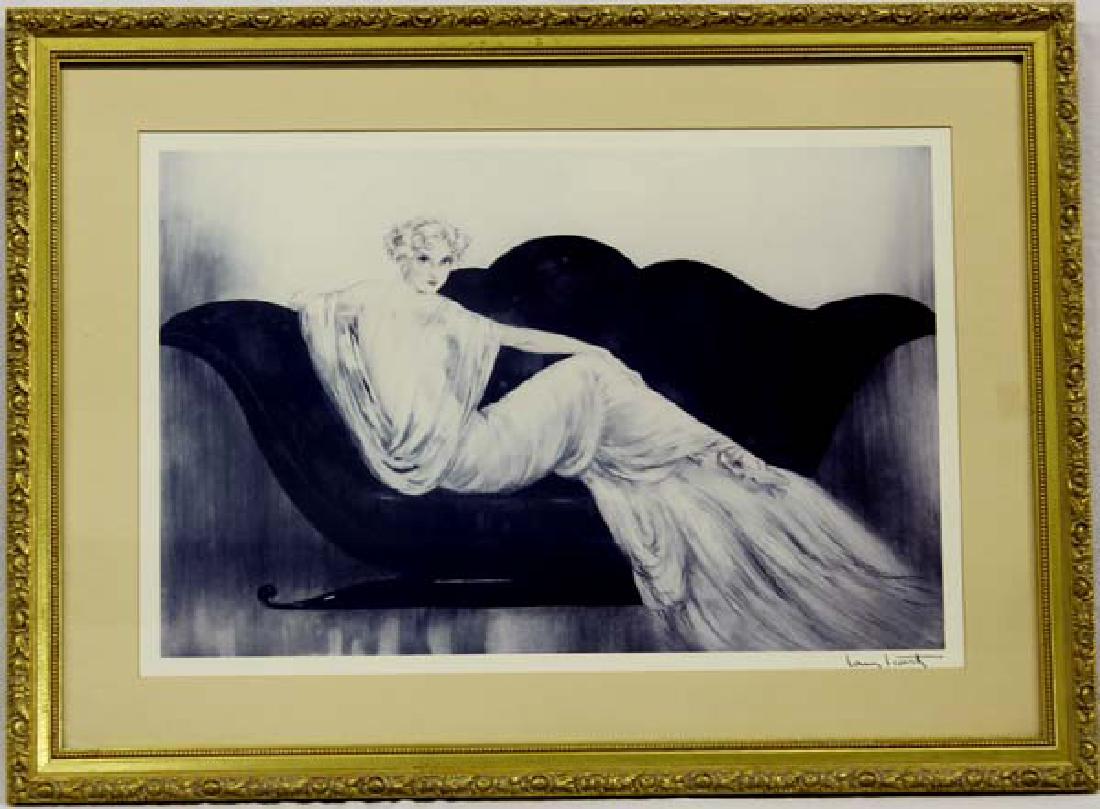 Framed Louis Icart Print (1 of 3)