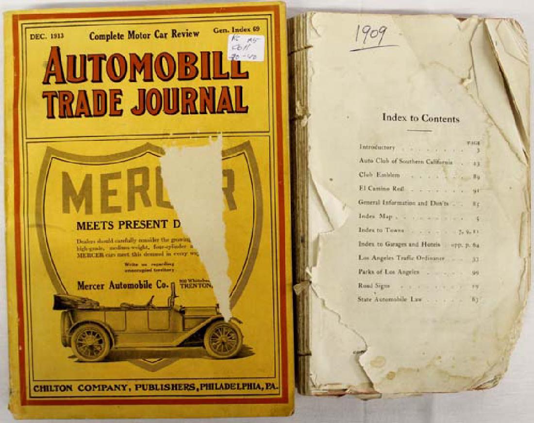 Pair of Antique Car Books (1 of 3)