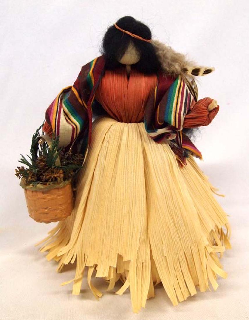 Nan's Native American Maiden Corn Husk Doll (1 of 2)