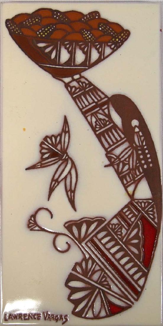 Tecolote Tile Handcrafted  by Lawrence Vargas (1 of 2)