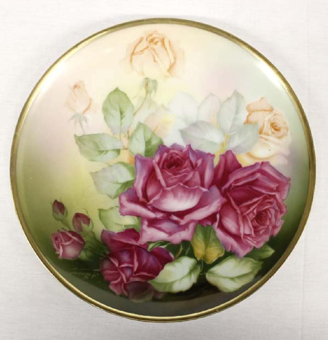 Bavarian Sevres Monte Carlo Hand Painted Plate (1 of 3)