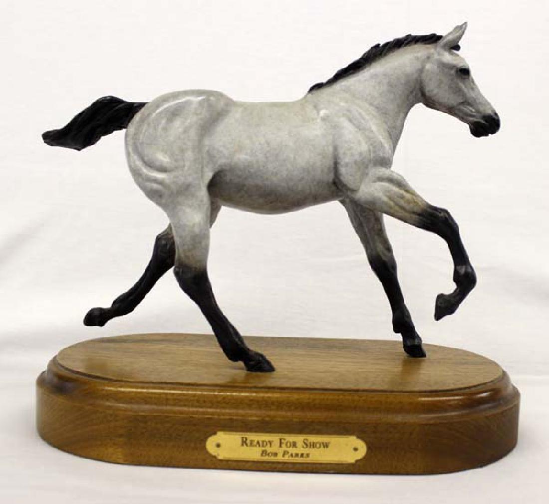 Bronze Horse Statue Ready for Show by Bob Parks (1 of 2)