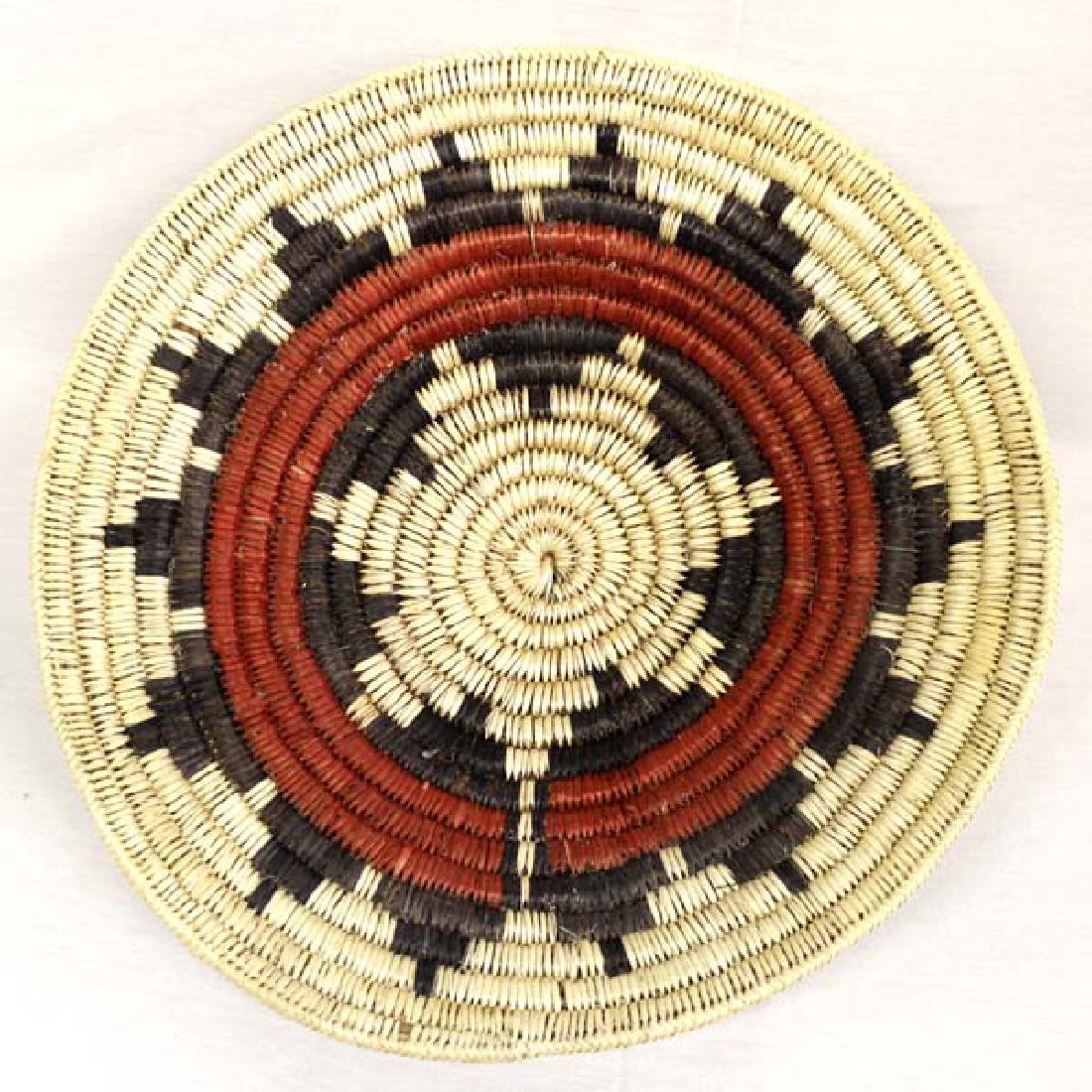 Native American Navajo Polychrome Wedding Basket (1 of 2)