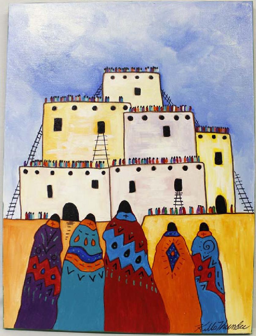 Original Painting Heaven's Gate by Kills Thunder (1 of 3)