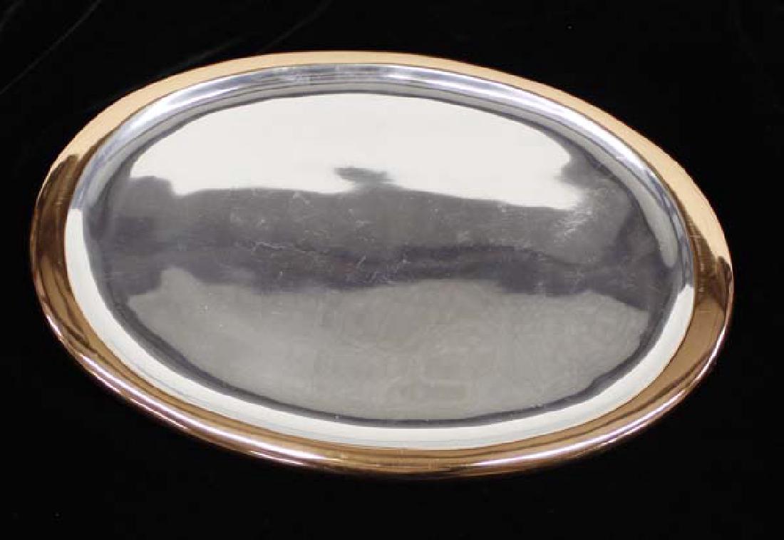 Beautiful Nambe Classic Copper Oval Platter (1 of 3)