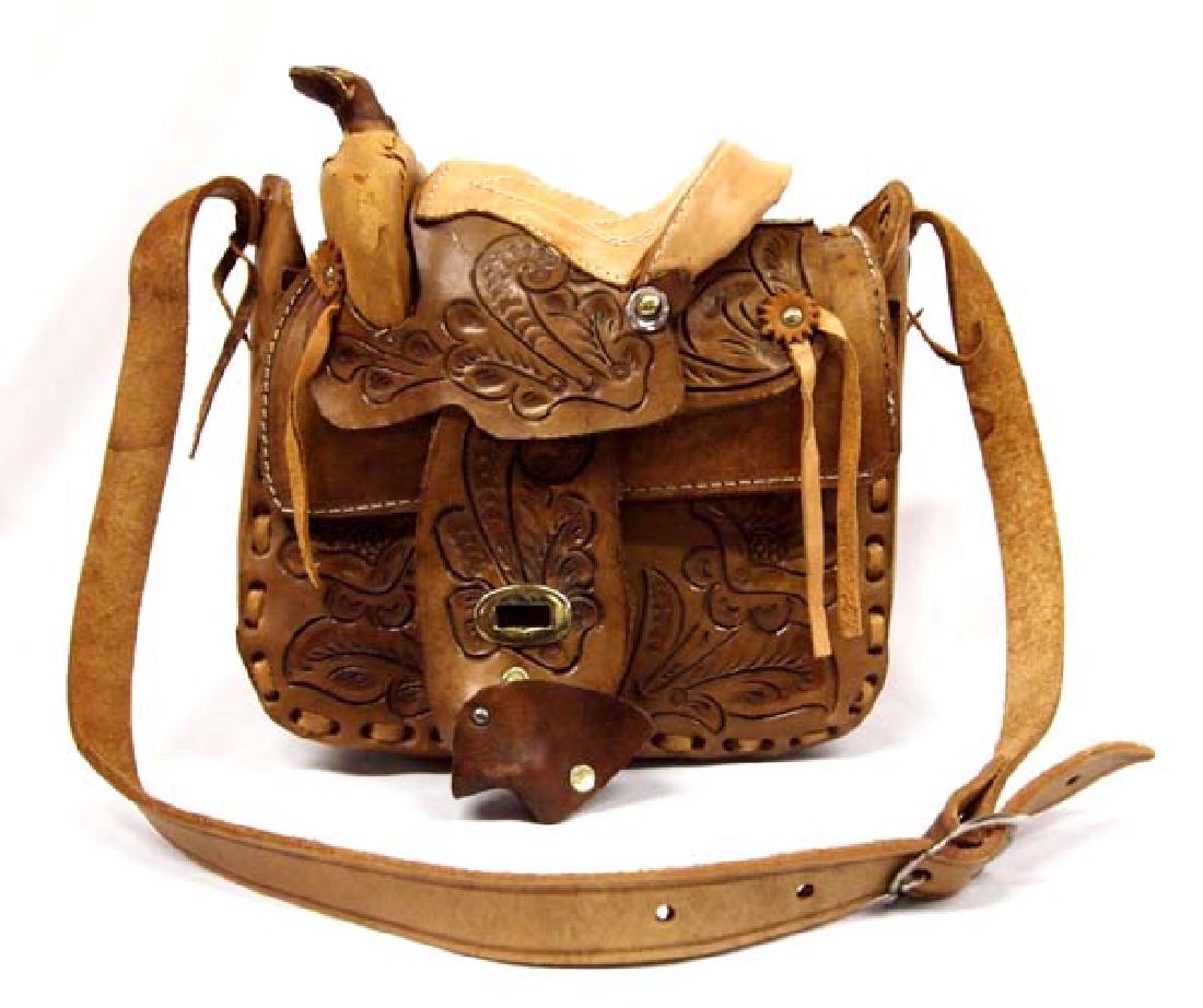 western saddle purse