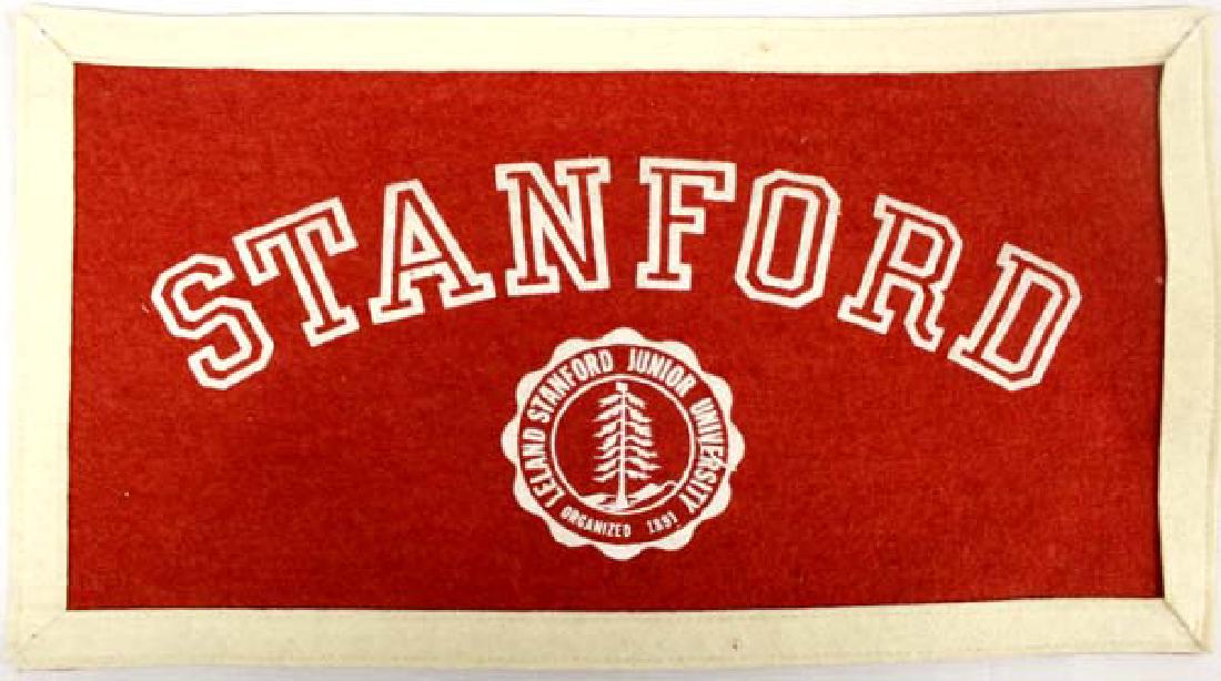 Vintage 1960 Stanford University Felt Banner (1 of 2)