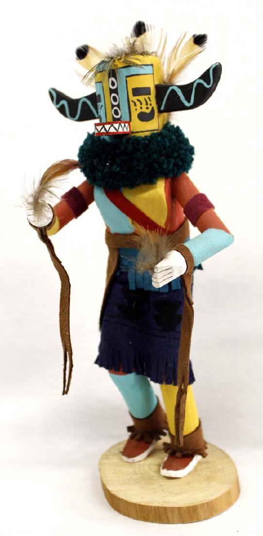 Navajo Carved Wood Snake Badger Kachina by L. Largo (1 of 5)