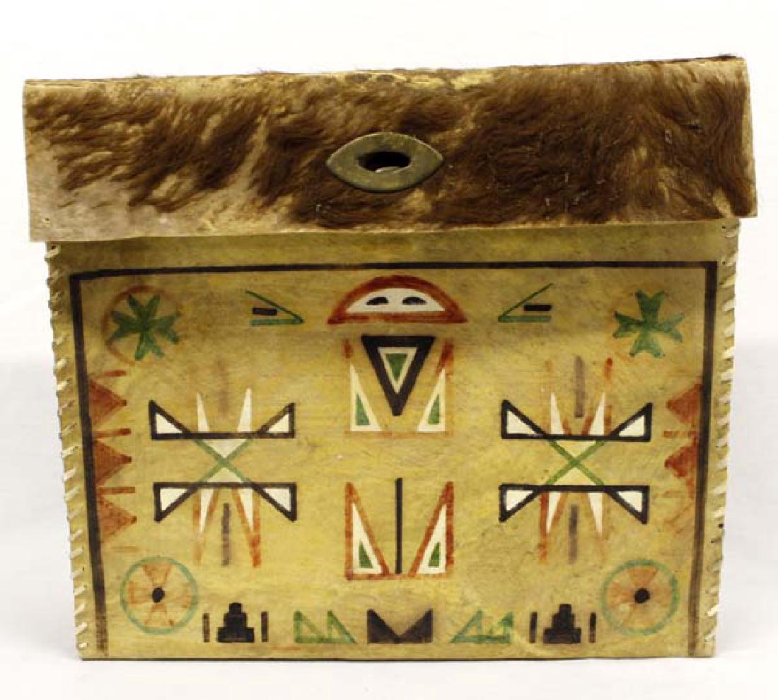 Native American Plains Indian Hide Parfleche Case (1 of 4)