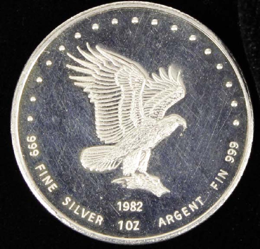 1982 One Troy Oz. Silver Eagle Coin (1 of 2)