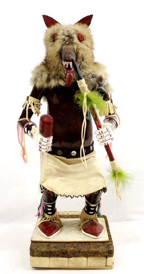 Large Navajo Wolf Kachina by Wilson Hoskie (1 of 5)