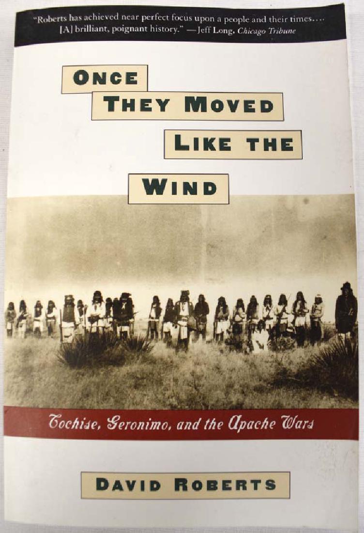 1994 Once They Moved Like the Wind, David Roberts: 1994 Once They Moved Like the Wind by David Roberts, softback book c. 1994 Simon and Schuster