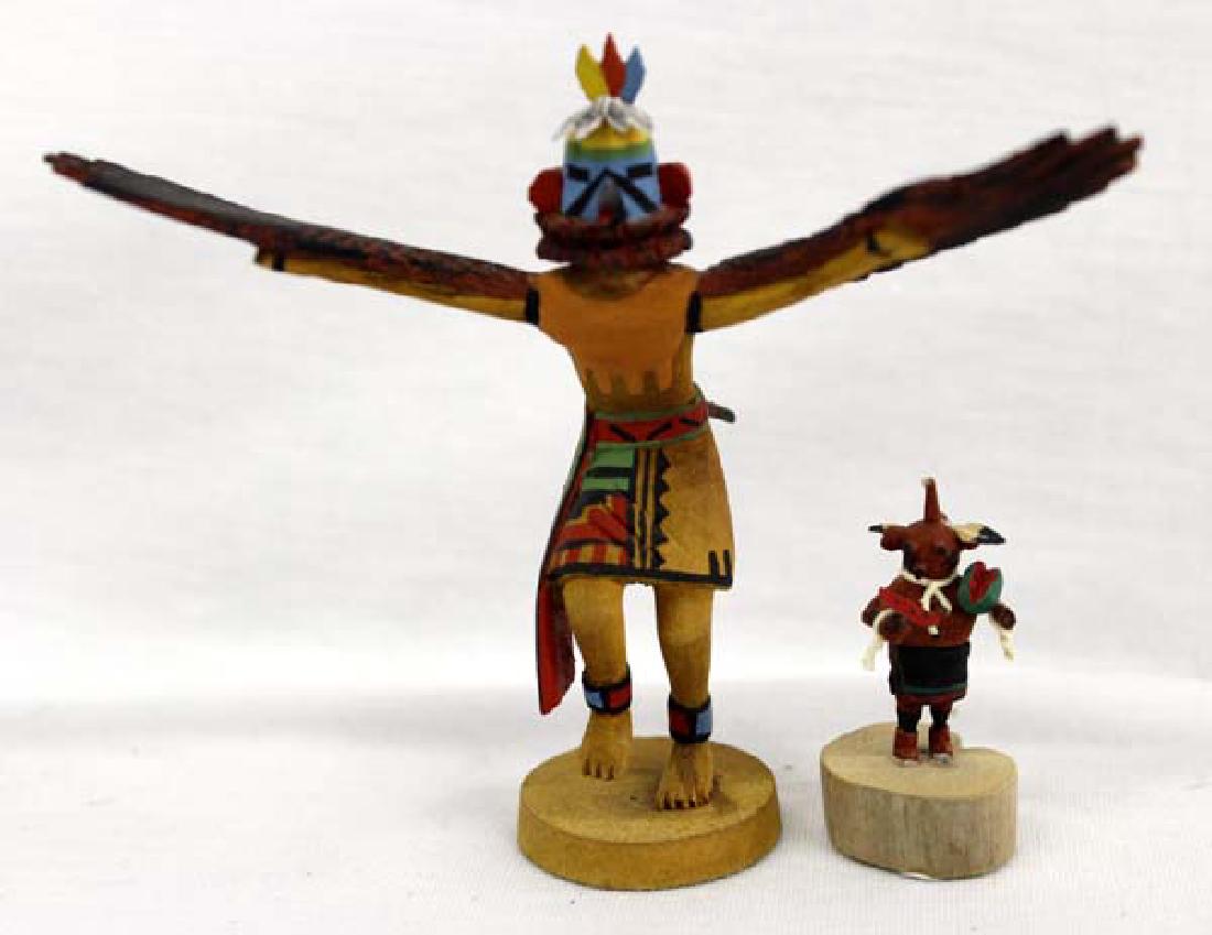 Pair of Native American Miniature Kachinas (1 of 3)