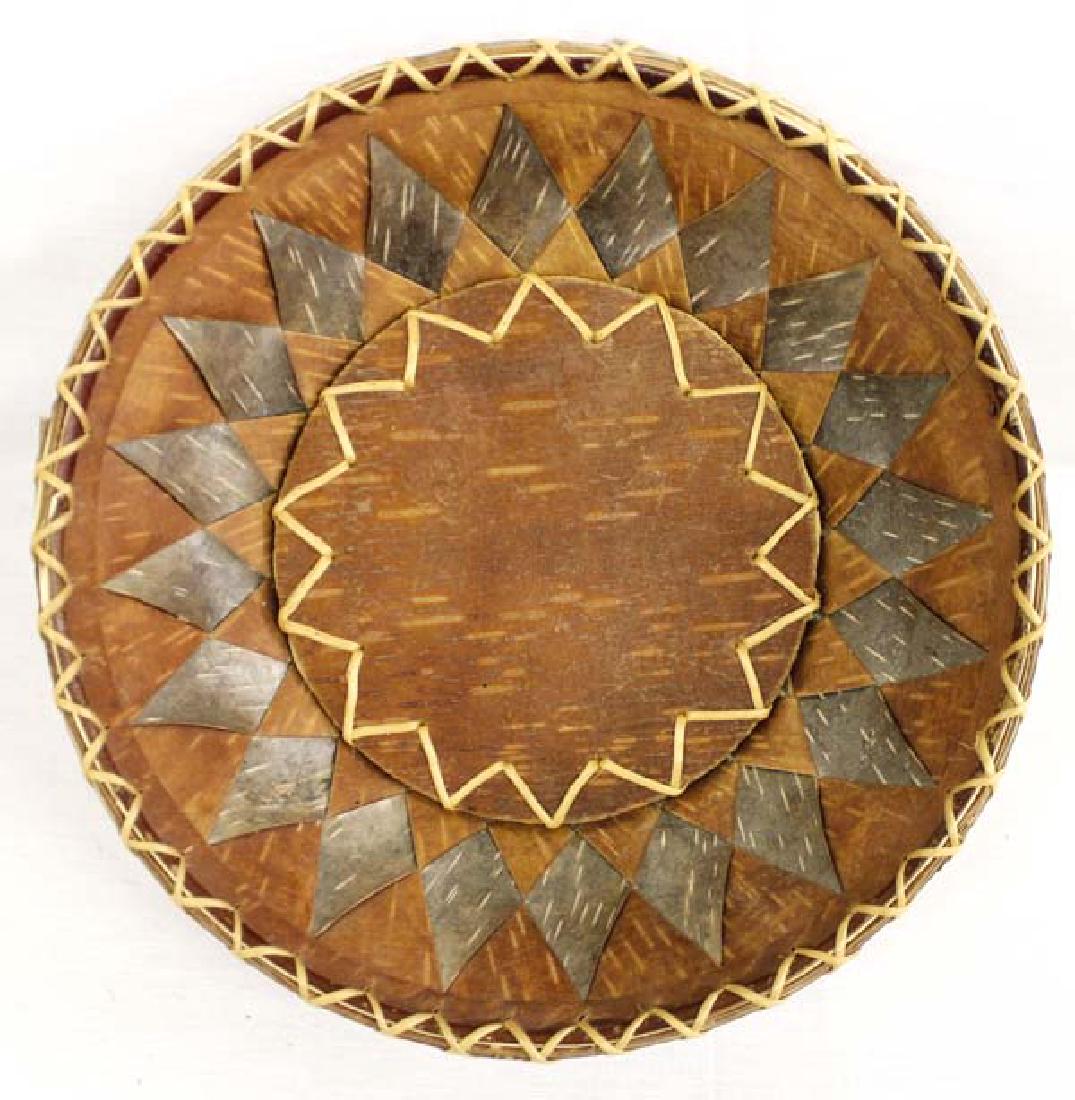 Native American Birch Bark Basket by N. A. Sheldon (1 of 3)